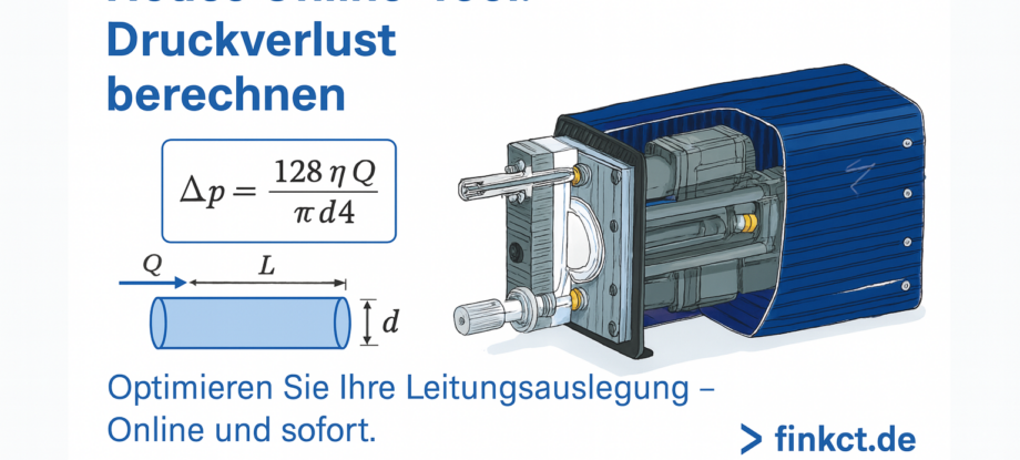 News neuer Druckverlustrechner