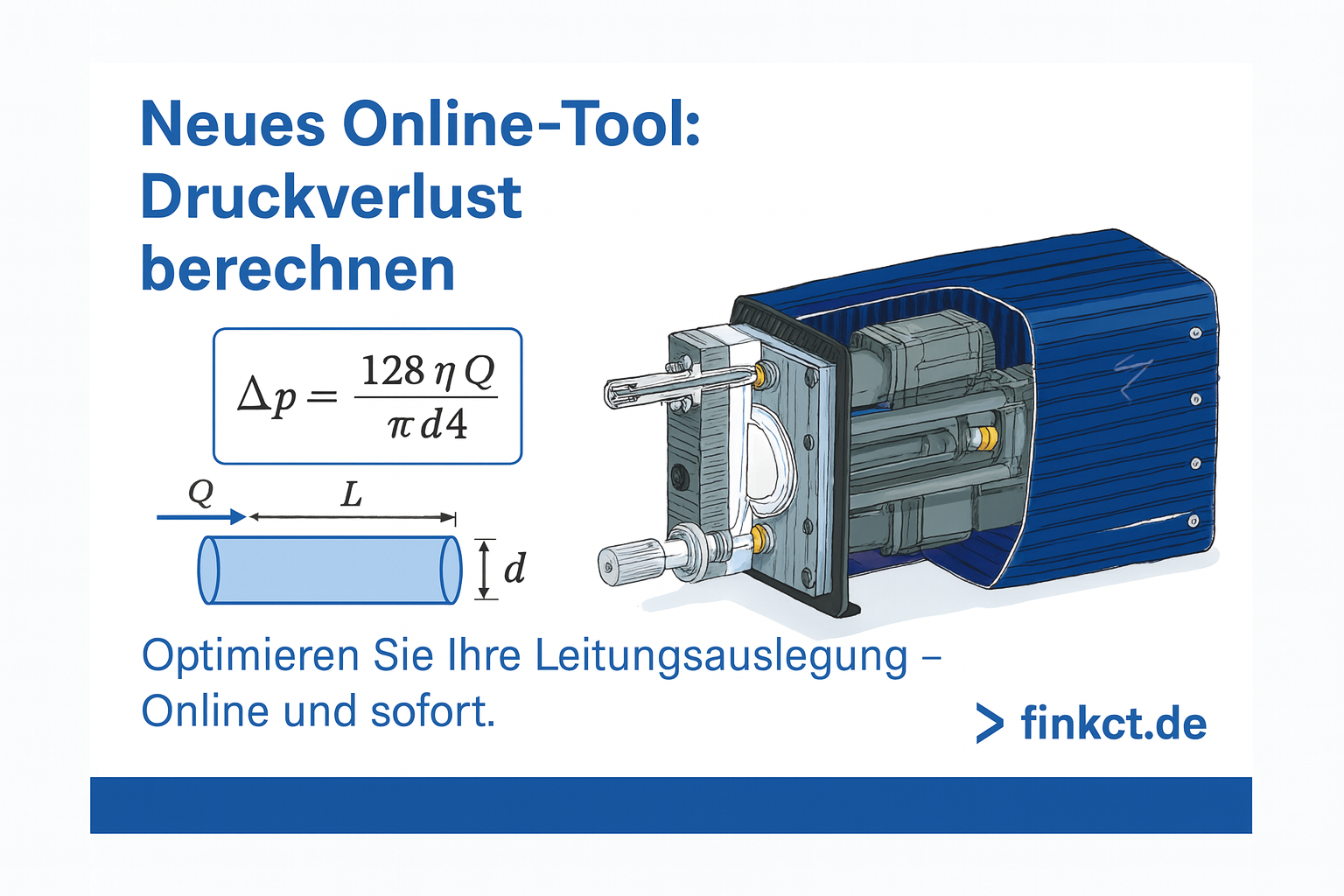 News neuer Druckverlustrechner