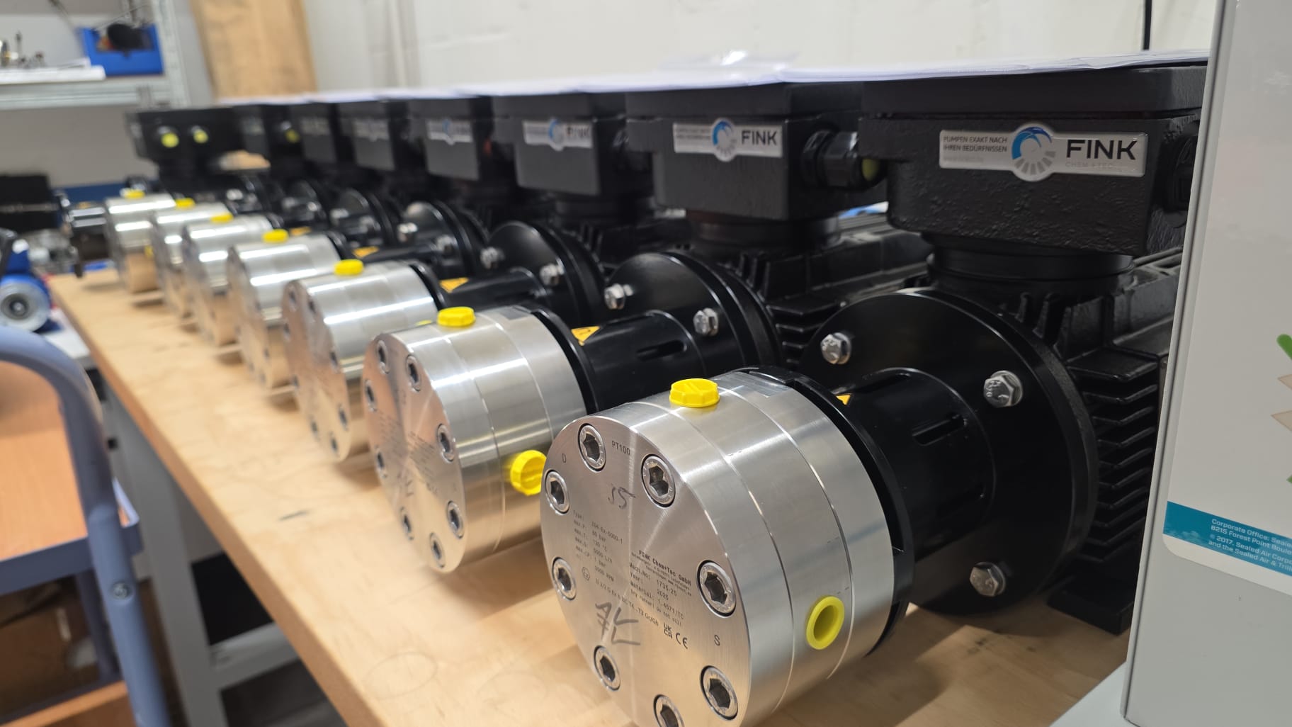 Z04 Pumpen bereit zu Ausliefernug