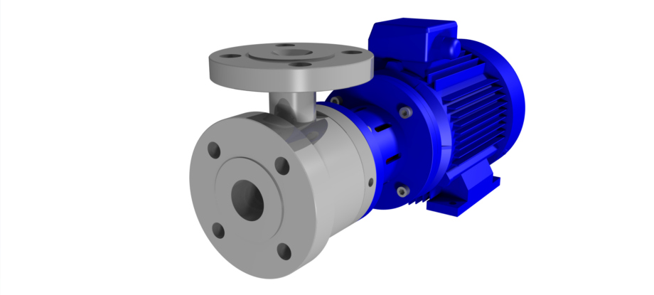 Rotaflow Hybridpumpe zur Förderung von Flüssigkeiten und Gas-Flüssigkeits-Gemischen